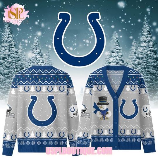 Indianapolis Coltss x Christmas 2025 Knitted Cardigan Jacket