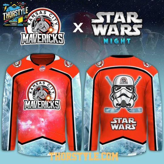Kansas City Mavericks Star Wars Night 2026 Hockey Jersey