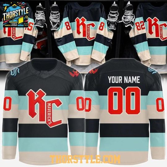 Kansas City Mavericks x Classic Night Throwback 2026 Personalized Hockey Jersey