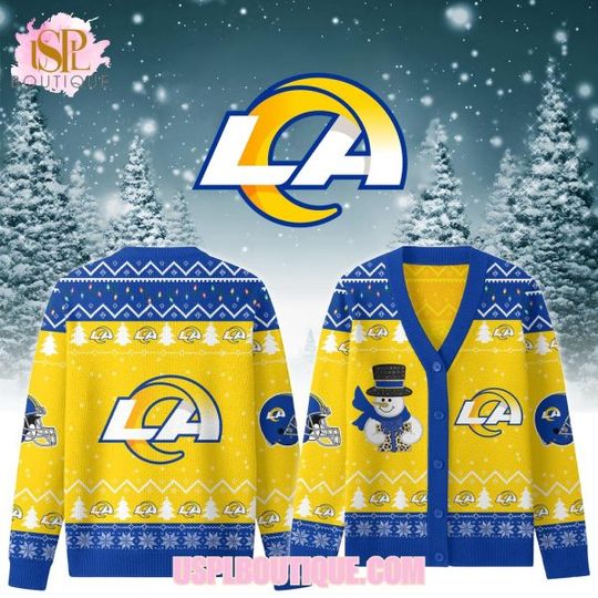 Los Angeles Ramss x Christmas 2025 Knitted Cardigan Jacket