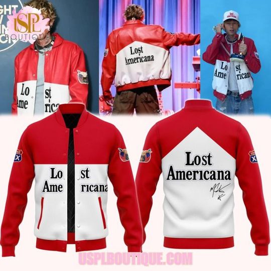 Machinee Gun Kelly Lost Americana Tour 2025 Jacket