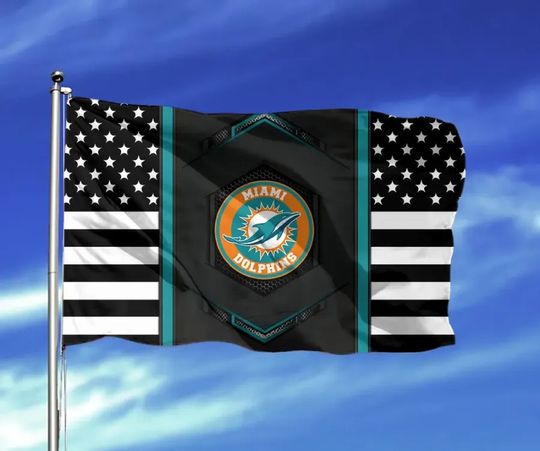 Miami Dolphins  House Flag