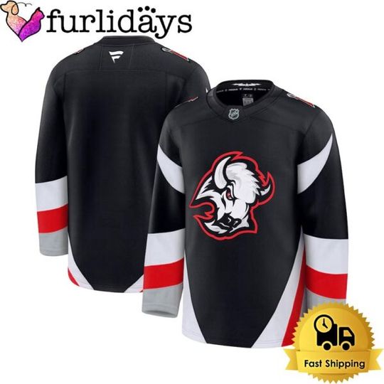 Discover Buffalo Black Hockey Jersey, Buffalo Jersey