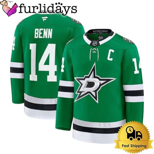 Discover Dallas Jamie Benn Green Limited Hockey Jersey, Dallas Jersey