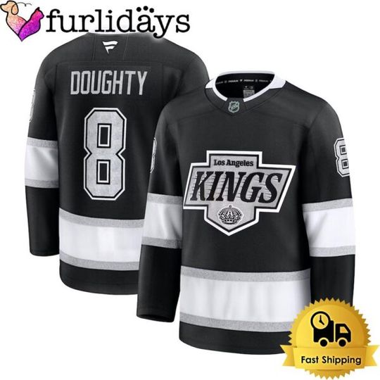 Los Angeles Drew Doughty Black Limited Hockey Jersey, Los Angeles Jersey