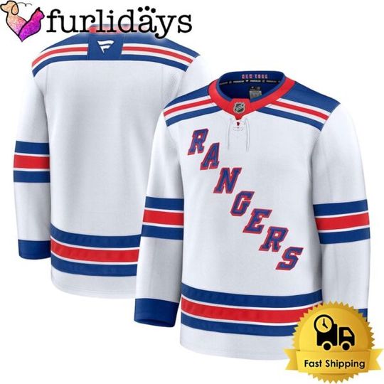 Discover New York White Limited Hockey Jersey, New York Jersey