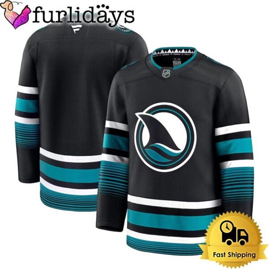 San Jose Black Limited Hockey Jersey, San Jose Jersey