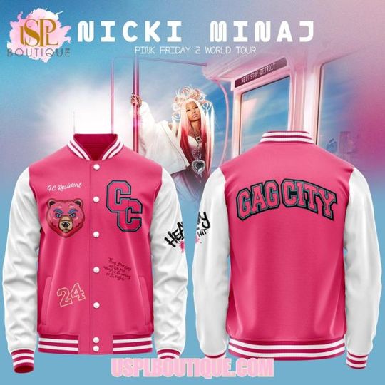 Nicki Minaj “Gag City” Pink Friday 2 World Tour 2026 Jacket