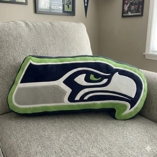 Seattle Seahawks Custom Shaped Pillow