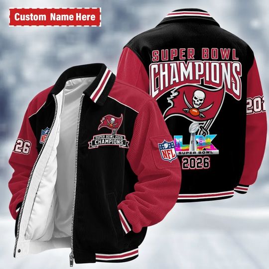 Tampa Bay Buccaneers Classic Varsity Bomber Jacket