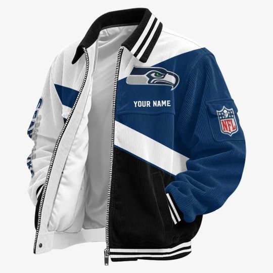 Seattle Seahawks Classic Varsity Bomber Jacket