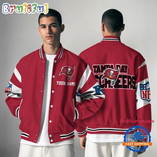 Tampa Bay Buccaneers National Football Conference Baseball Jacket