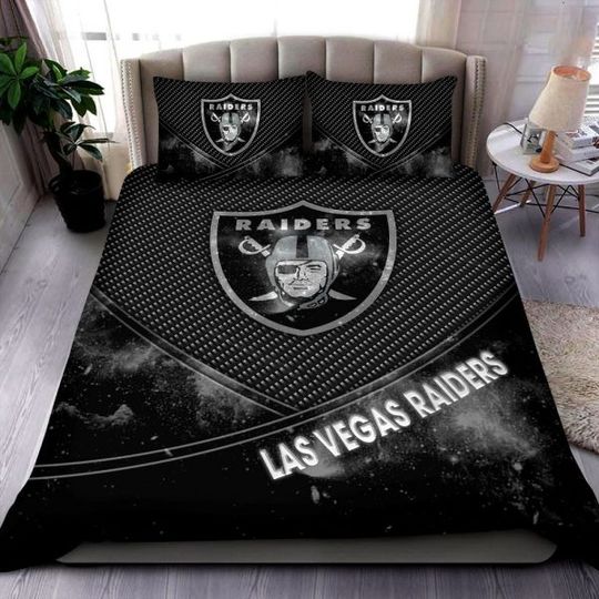 Las Vegas Raiders Bedding Set