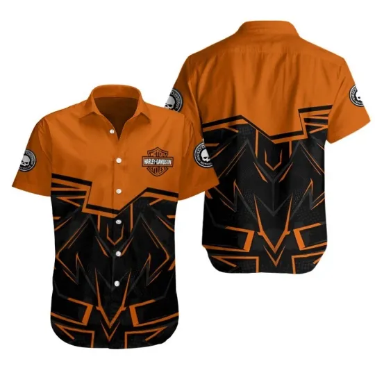 Discover Harley Motor Racing Davidson Casual Button Down Shirt Unisex Adults S-5XL Gift