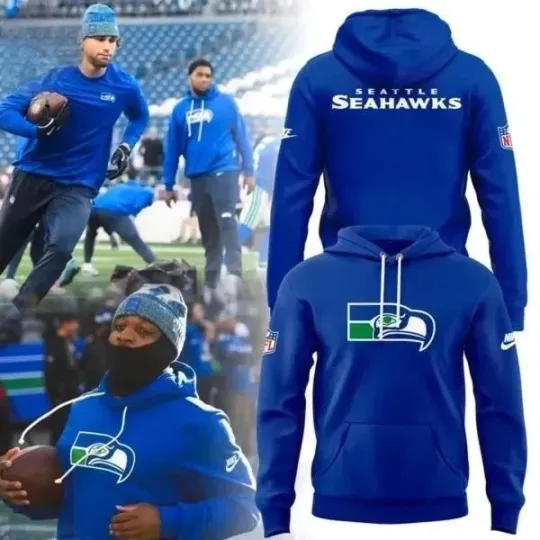 Discover Seahawks Throwback Bowl 2026 3D Hoodie