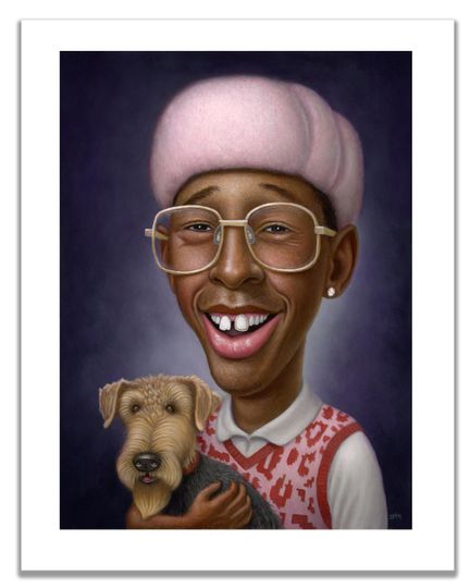 Discover Tenacious Tyler with Tycho Premium Matte Vertical Poster