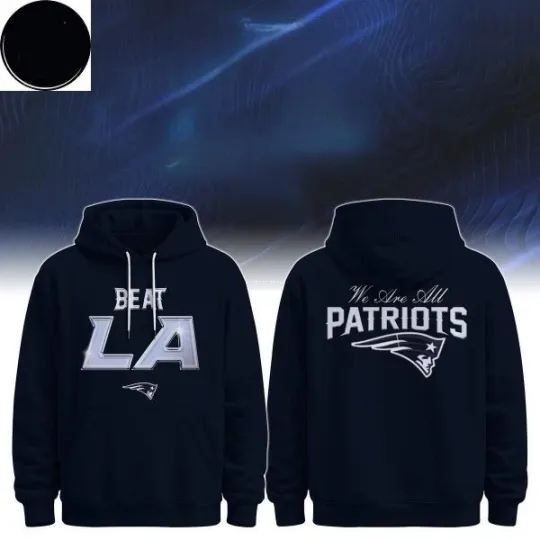 Discover New Patriots We Are All Moment 2026 Double Sided Hoodie