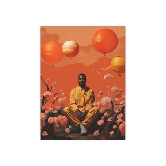 Discover Frank Ocean Vertical Poster - Music Lover's Wall Art, Unframed Print