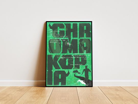 Tyler the Creator Chromakopia Vertical Poster