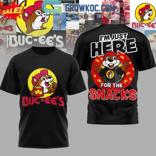 Bucees I’m Just Here For The Snacks 3D T-Shirt