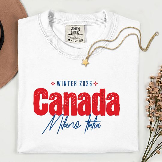 Discover Winter 2026 Canada Milano Italia T-shirt