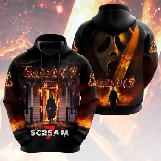 Scream 30th Anniversary 3D Apparel Hoodie