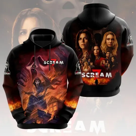 Discover Scream 3D Apparel Hoodie
