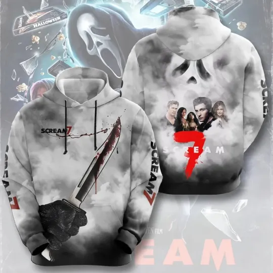Discover Scream 30th Anniversary 3D Apparel Hoodie