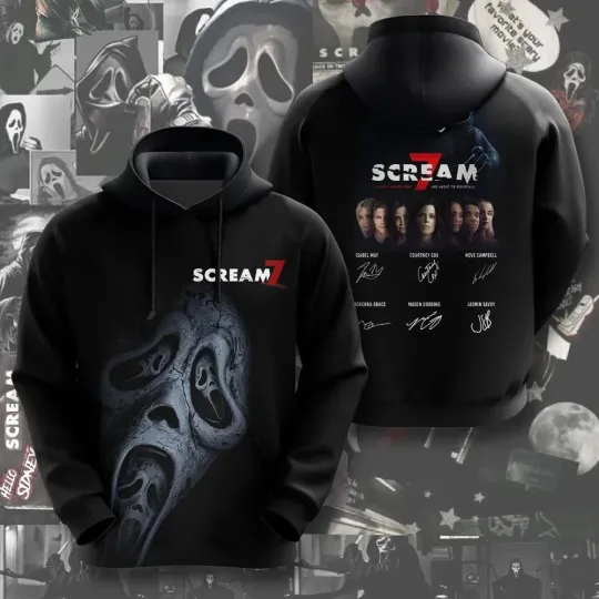 Discover Scream 3D Apparel Hoodie