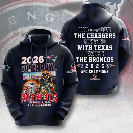 Discover Patriots SBowl LX 3D Apparel