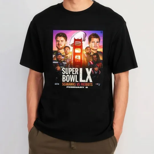 Seattle Seahawks vs New England Patriots football Champions Game T-Shirt