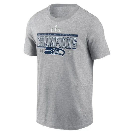 Discover Seahawks 2025 NFC Champions Super Bowl Gildan Cotton Unisex T-Shirt Fan S-5XL