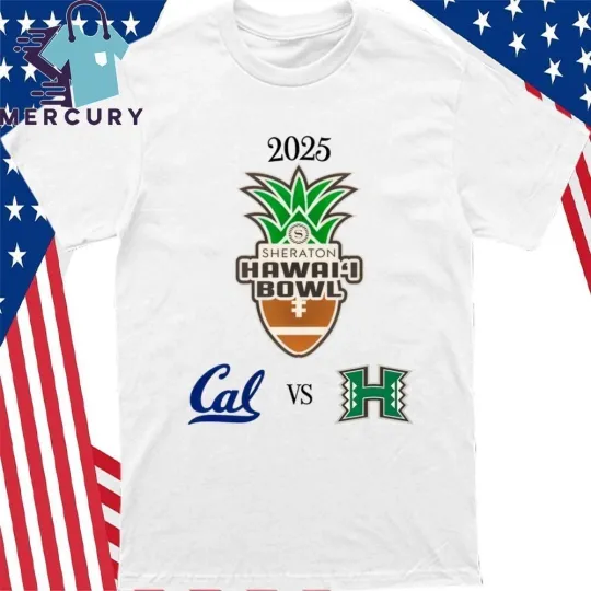 Discover Golden Bears vs Rainbow Warriors Hawai'i Bowl T-Shirt