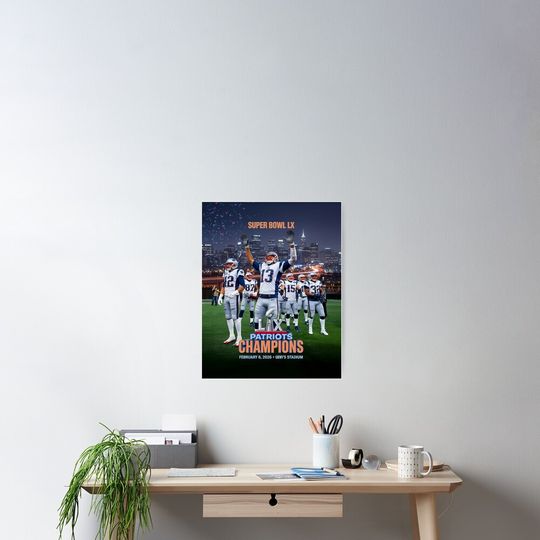 Discover PATRIOTS WIN SUPER BOWL LX - February 8, 2026 Poster