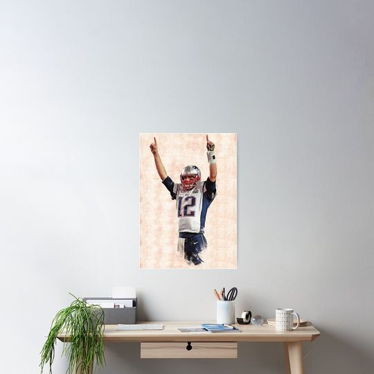 Discover Patriots England 33 Vertical Poster