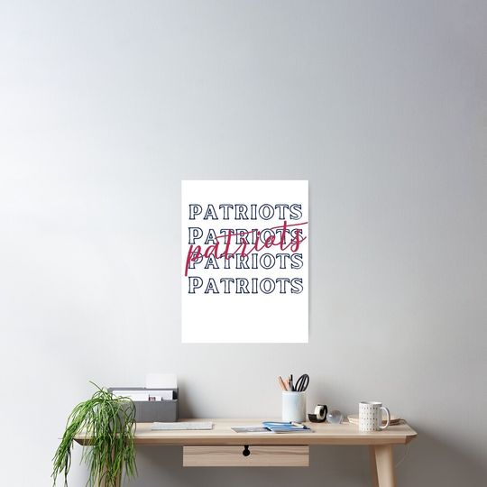 Discover Patriots Vertical Poster - Premium Matte Wall Art for Home & Living