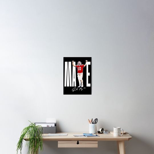 Discover New England Football Maye Poster
