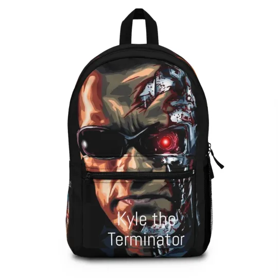 Terminator-Themed Backpack, Perfect for Fans, School, Travel, Gifts
