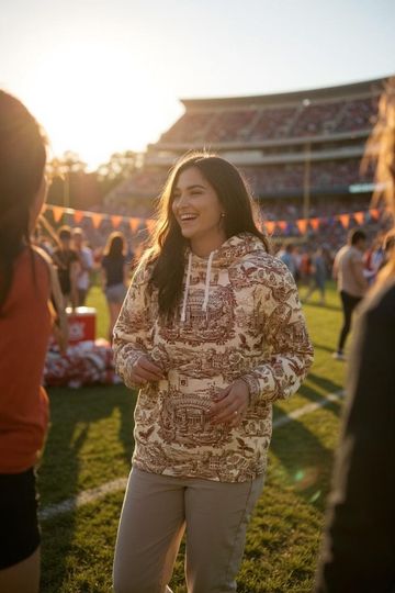 Tuscaloosa French Toile Hoodie  Albm Game Day Unisex Pullover