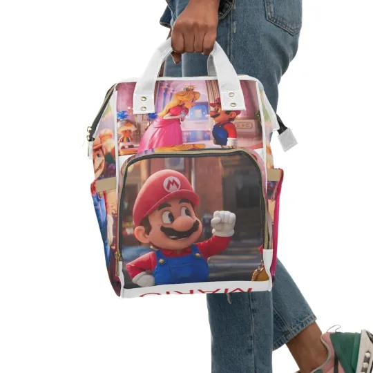 Discover Cartoon Multifunctional Diaper Backpack