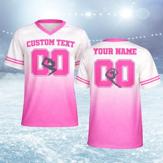 Discover Custom Gymnastics Football Jersey, Personalized Gymnastics Mom Shirt Matching Team Shirt Girl Gymnastic Gift Baby Gymnast Toddler Youth