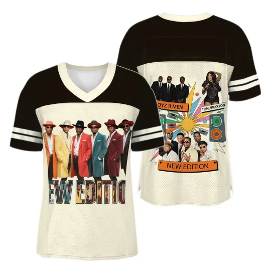 Discover R&B Legends Tour Shirt, Vintage Boyz Men Toni Braxton NE Concert Tee! Football Jersey