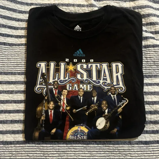 Discover Vintage 2008 NBA Allstar Player T-Shirt