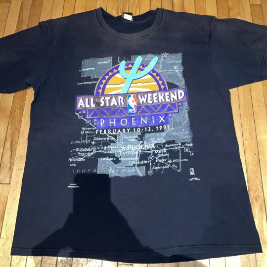 Discover Vintage 1995 NBA All-Star Weekend Shirt