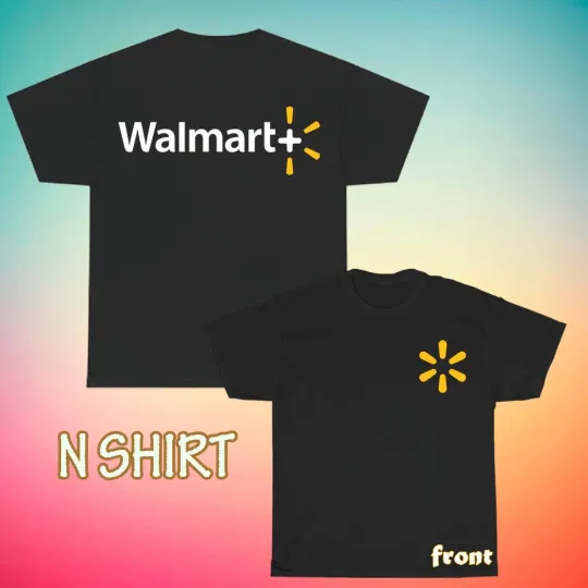 New Walmart Store Logo Unisex Double Sided T-Shirt, Funny