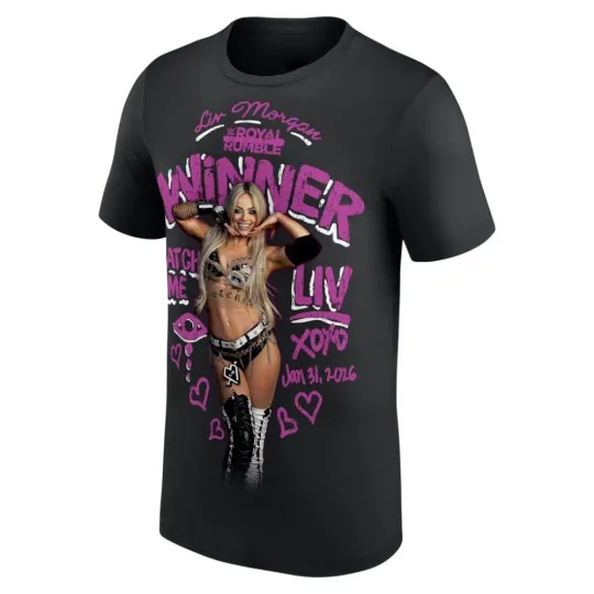 Discover Liv Morgan Royal Rumble 2026 Winner T-Shirt