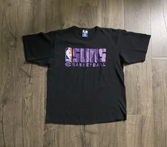 Discover Men Vintage Phoenix Suns Champion Shirt Barkley Nash Kidd Booker Majerle Marion