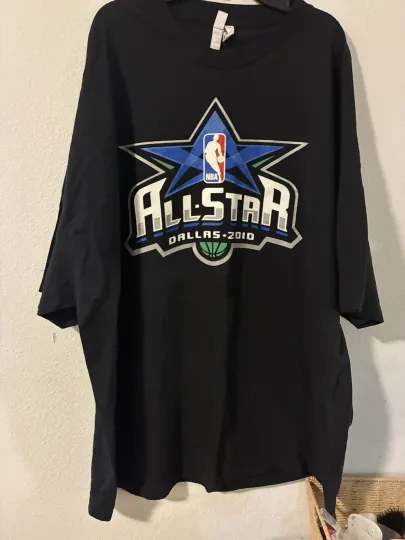 2010 All Star Game Dallas Shirt XX Large Lebron James Kobe Bryant Vintage Style