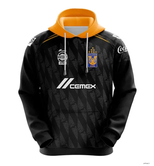 Discover Liga MX Tigres Hoodie Pullover Hooded Gift Fan