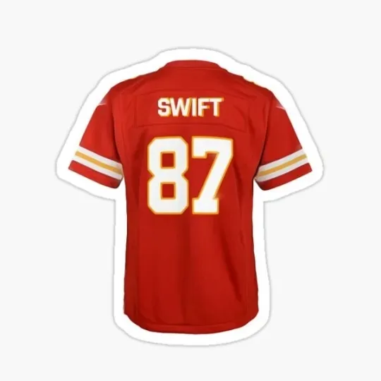 Swift Travis Kelce, Vinyl Die Cut Sticker
